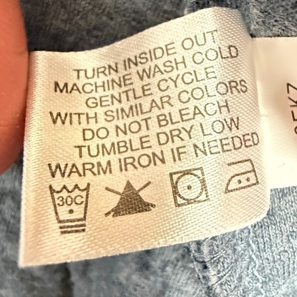 Orvis Quilted Snap T Pullover Sweatshirt Womens Small Gray Blue - Picture 6 of 11